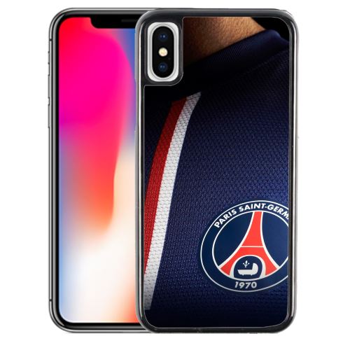 Coque pour iPhone XR maillot bleu psg paris saint germain