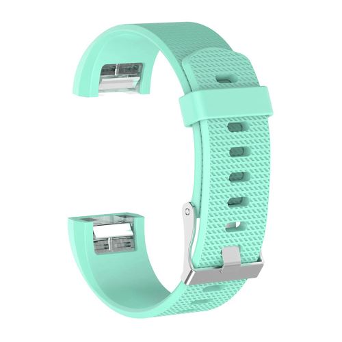 Bracelet en silicone WISETONY pour Smartwatch Fitbit charge 2 inspire - Vert clair