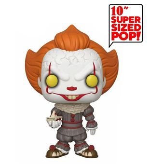 Figurine Funko Pop Movie IT Super Sized Pennywise with boat 25 cm