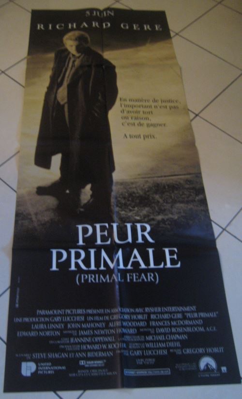 Peur Primale AFFICHE CINEMA ORIGINALE