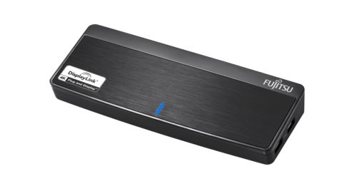 Fujitsu PR8.1 USB 3.0 (3.1 Gen 1) Type-B Noir - stations d'accueil (Cable, USB 3.0 (3.1 Gen 1) Type