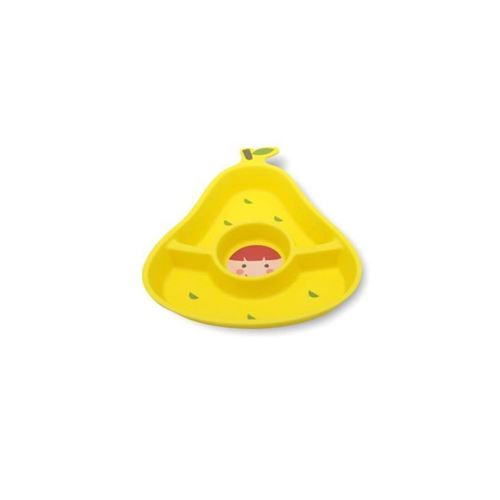 PLASTOREX Assiette compartiments - Poire