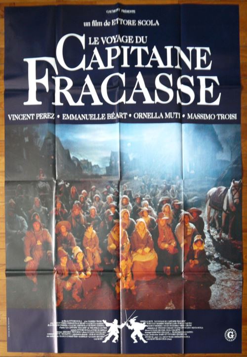 Le voyage du Capitaine Fracasse AFFICHE CINEMA ORIGINALE