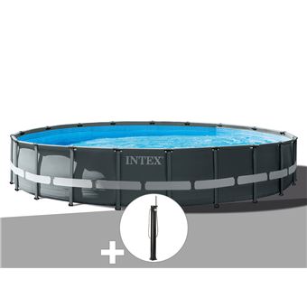 50 Sur Kit Piscine Tubulaire Intex Ultra Xtr Frame Ronde 610 X 1
