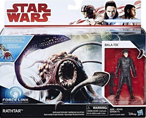 Creature star wars force link 2.0 : rathtar + figurine bala-tik - vaisseau - vehicule et personnage disney - nouveaute