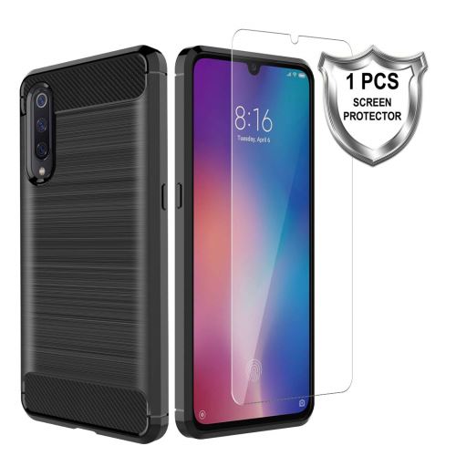 Housse coque pour Xiaomi Mi 9 avec Verre trempé protection écran