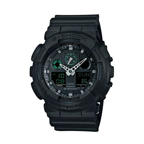 Casio G-SHOCK Standard Analog-Digital Montre GA-100MB-1A - Noir