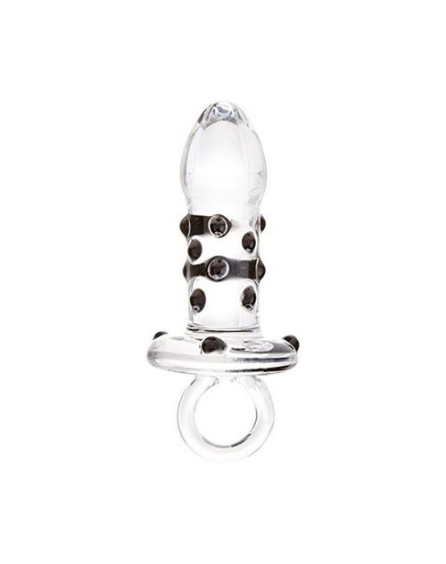 Plug butt en verre pacifier glas 63521