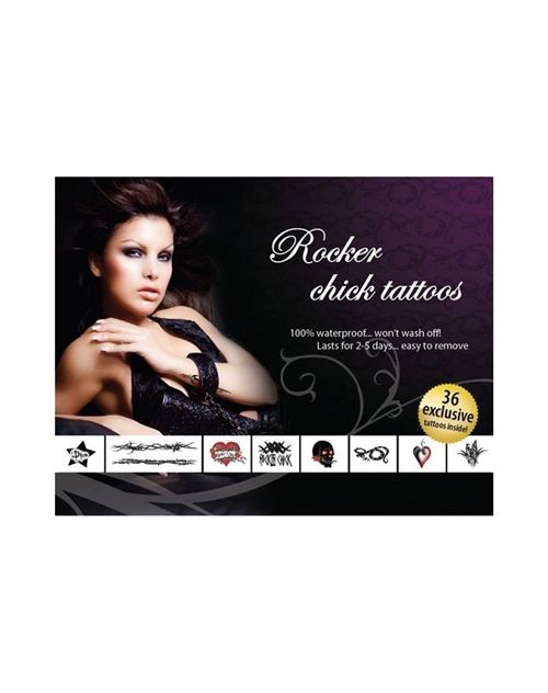 Rockeur chic adult body art e21257