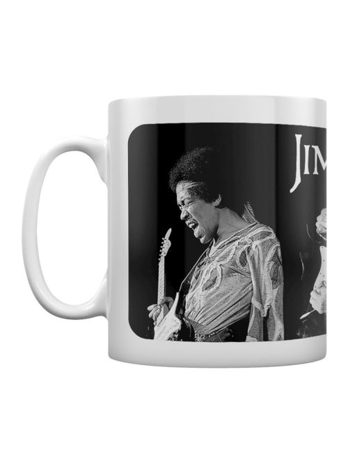 Jimi Hendrix Tasse Triptych blanc