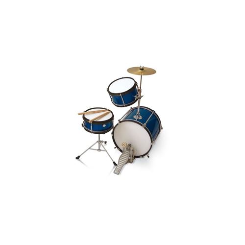 DELSON Batterie Enfant 3 futs Bleue