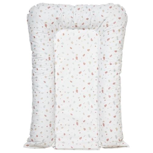 Matelas à langer Flocons Terrazzo - 50 x 70 cm
