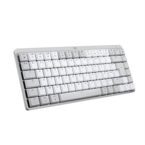 Clavier sans fil Logitech pour Mac MX Mechanical Mini Pâle Gris