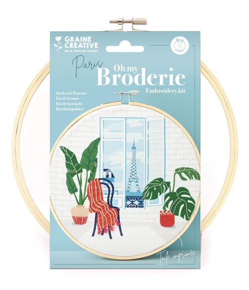 Graine Créative Kit Broderie Paris - Image 2