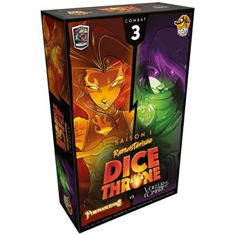 Dice Throne Saison 1- Pyromancienne VS Voleur de l’Ombre