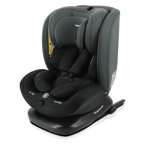 Siege Auto Isofix Nania Dune 40-150 Cm R129 – 0 A 10 Ans- Dos Route 40-105 Cm – Tetiere Réglable - Inclinable - Pivotant