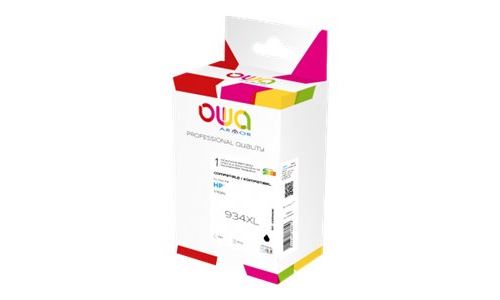 OWA - 45 ml - noir - compatible - remanufacturé - cartouche d'encre - pour HP Officejet 6812, 6815, 6820; Officejet Pro 6230, 6230 ePrinter, 6830, 6835