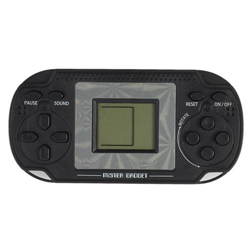 Mini Console Arcade - 23 Jeux - L 10 Cm X L 2,5 Cm X H 4,5 Cm - Noir