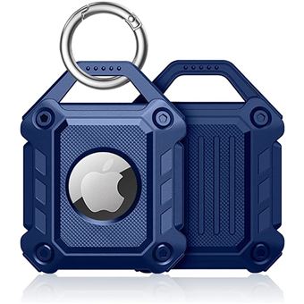 1€42 sur Airtag Porte clé Silicone Coque Compatible Apple AirTags FONGWAN  pour Bagages Chien Chat Animal de Compagnie - Bleu - Porte clef - Achat &  prix