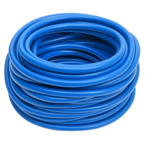 VidaXL Tuyau d'air bleu 0,6 10 m PVC