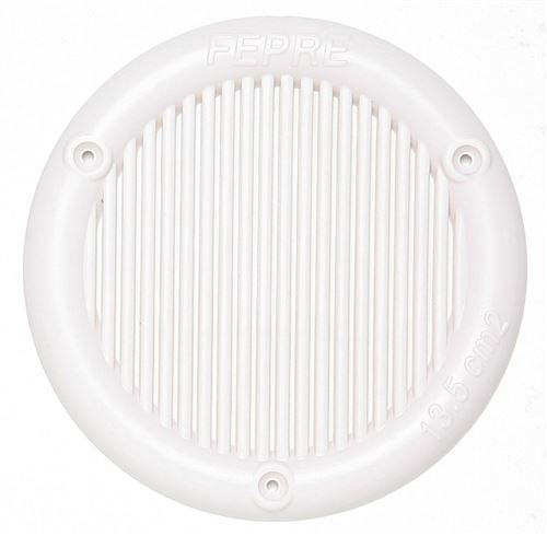 Non Communiqué Grille D'aération Abs Naturel Diam.10.3 Cm