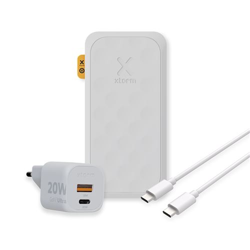 Pack Powerbank Xtorm Fuel Series 5 20 W - Banque d alimentation 10 000 mAh + chargeur Xtor