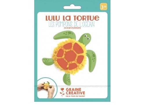 Kit Pompon Graine Creative les petites tortues