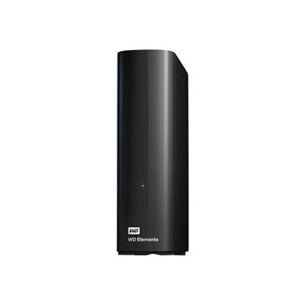 WD Elements Desktop WDBWLG0200HBK - Disque dur - 20 To - externe (de bureau) - 3.5" - USB 3.0 - noir - 1