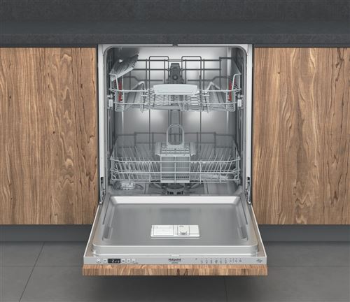 HOTPOINT   Lave vaisselle int&eacute;grable 14 couverts  HA2IFD14BN60S