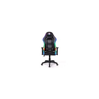 Sedia Poltrona Gaming In Tessuto Con Base Curva Colore Grigio E Nero Kordi 88450900
