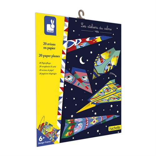 Non Communiqué Multicolore 20 Avions En Papier A Creer