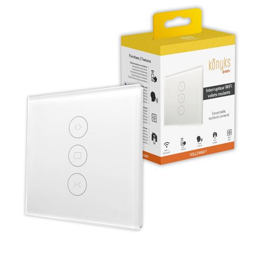 Konyks - Vollo Max 3 - Interrupteur intelligent pour volets roulants - Wi-Fi + Bluetooth - Image 3