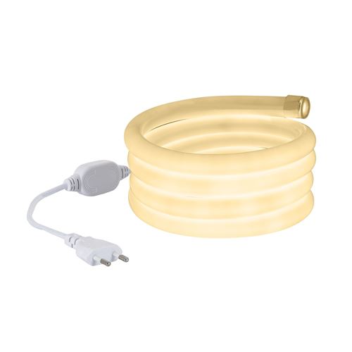 TechBrey Ruban LED Néon Dimmable 220V Blanc Neutre Circulaire 360 9W/m Coupe 100cm IP67 Sur mesure 10 m
