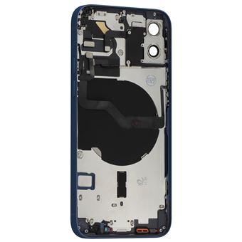 Châssis Complet Pour IPhone 12 - Version Complète Avec Vitre Arrière Et Lentilles, Couleur Bleu - Neuf