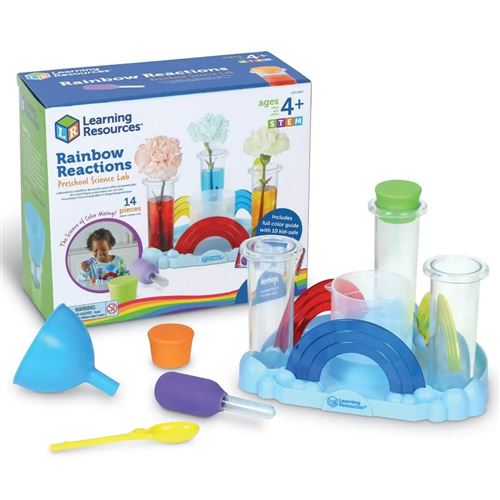 Non Communiqué Coffret Laboratoire Scientifique : Rainbow Reactions Learning Resources