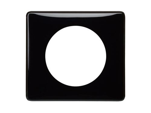 Legrand - Plaque de finition 1 poste Céliane finition Laqué Noir