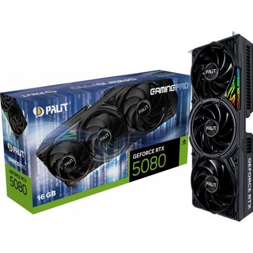 Palit GeForce RTX 5080 GamingPro NVIDIA 16 GB GDDR7