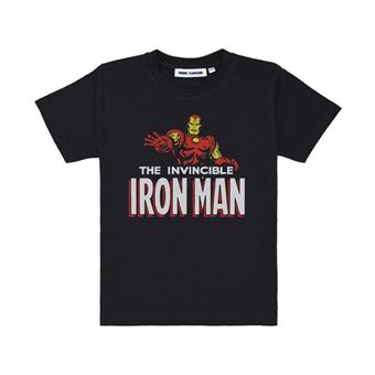 T-shirt Marvel Iron Man – The Invincible Iron Man – Taille M (Youth) – Super état