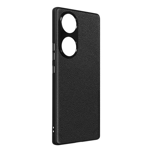 Coque pour Honor 70 Cuir Véritable Texture Grainé PC Rigide Ultra fine Avizar Noir