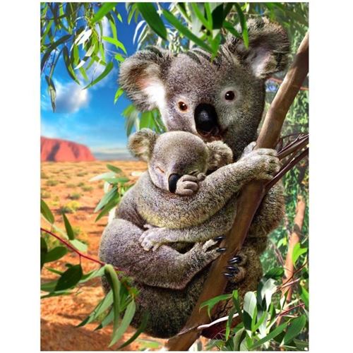 Puzzle - 500 Koala And Cub EDUCA