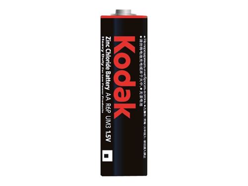Kodak HEAVY DUTY - Batterie 4 x type AA - Chlorure de zinc - 750 mAh