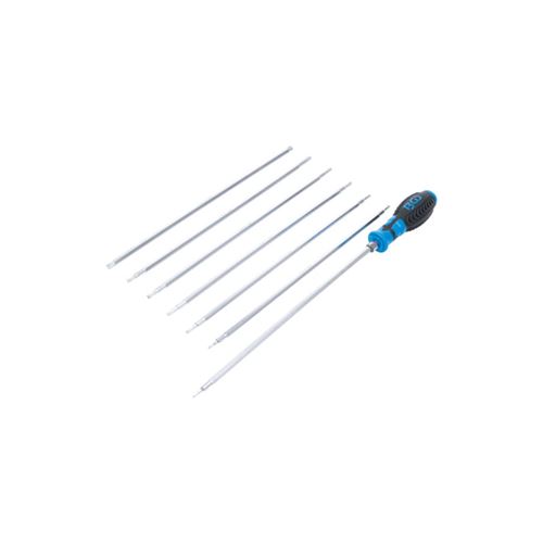 Jeu de tournevis avec lames échangeables BGS TECHNIC profil T (pour Torx) - T10 à T40 - 8 pcs- 2326