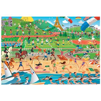 PUZZLE 200 pieces - Les Sports d''Ete
