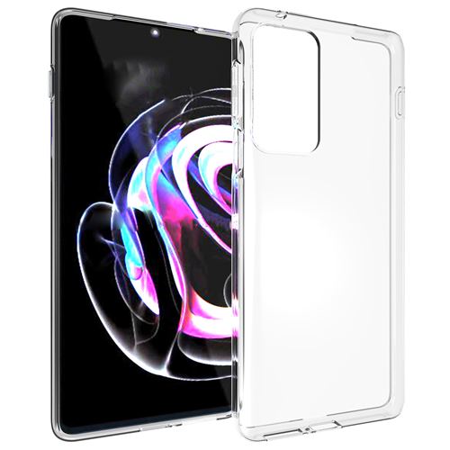 Accezz Coque Clear pour Motorola Edge 20 Pro Transparent