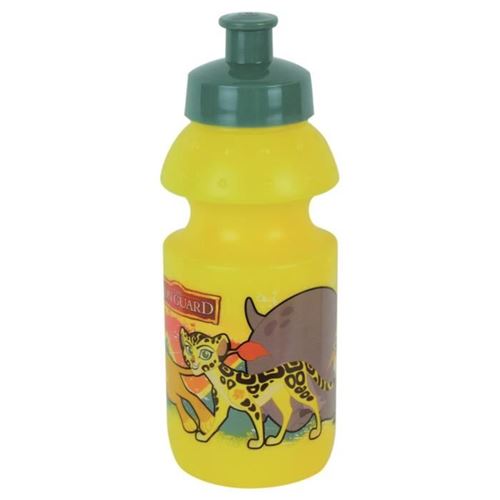 Fun House 005499 LE ROI LION Gourde sport pour Enfant PP/PE Jaune 6,5 x 6,5 x 17,5 cm