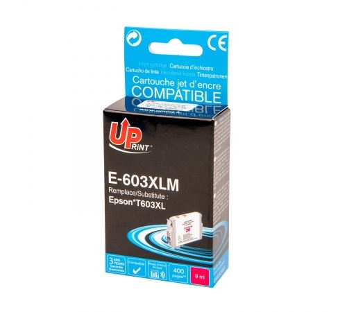 UPrint E-603XLM - 9 ml - magenta - compatible - cartouche d'encre - pour Epson Expression Home XP-2150, 2155, 3150, 3155, 4150, 4155; WorkForce WF-2840, 2845, 2870