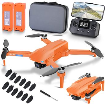 GPS Drone Camera 4k, Drone de transmission 5G WIFI FPV, 40 minutes de vol  sur 2 batteries, Moteur sans balais, Contrôle du téléphone portable, Modes