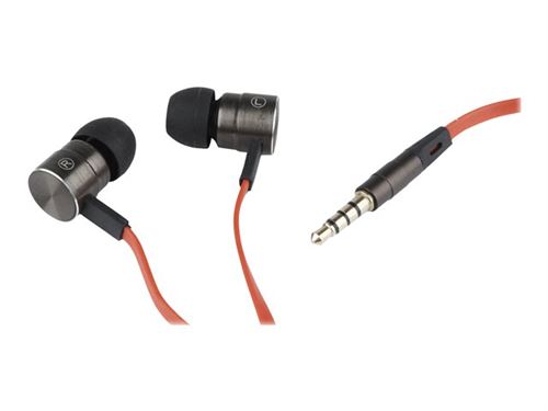 GMB Audio London MHS-EP-LHR - Écouteurs avec micro - intra-auriculaire - filaire - jack 3,5mm