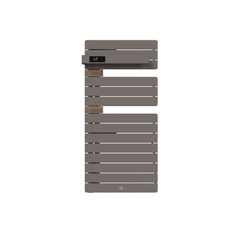 Sèche-serviettes connecté Allure 4 500W Roche/Chêne Mat à gauche - THERMOR - 483301 - 1