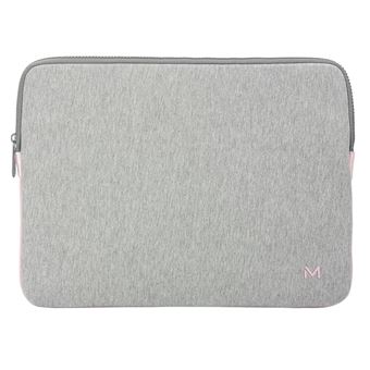 Mobilis Skin Housse d ordinateur portable mousse a memoire de forme 12.5 14 gris rose Housses PC Portable Achat prix fnac